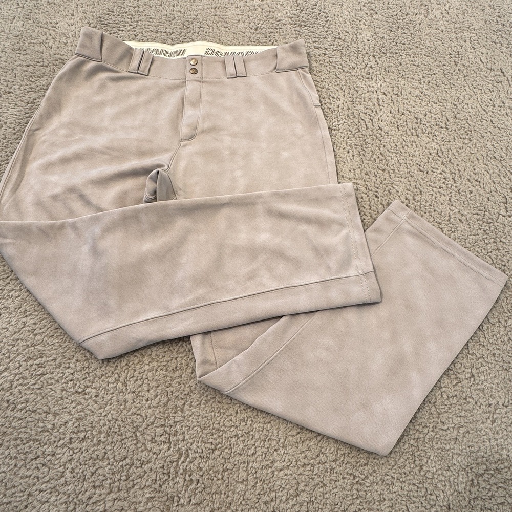 Demarini Men's Gray Straight Leg Baseball Softball Coaches‎ Pants Size XL